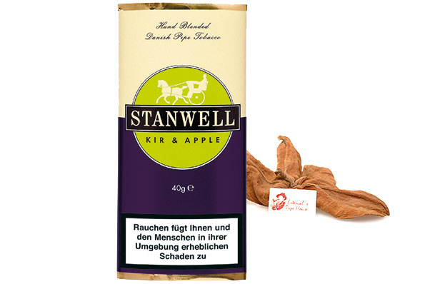 Stanwell Green & Indigo (Kir & Apple) Pipe tobacco 40g Pouch Stanwell Green & Indigo (Kir & Apple) Pipe tobacco 40g Pouch